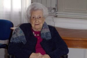 On her 110th birthday. (Source: Actu.fr)
