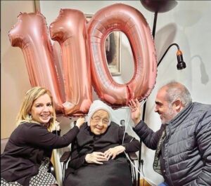Maria Helena Aguiar at 110