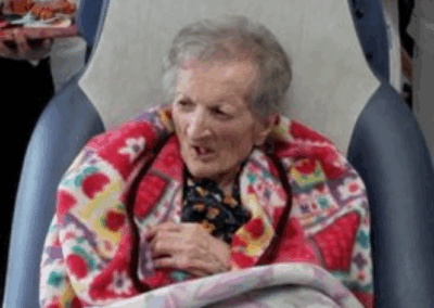 On her 110th birthday. (Source: La Dépêche)