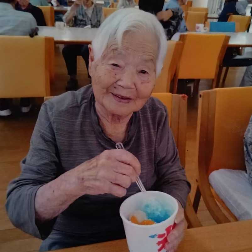 In the summer of 2019, aged 106. (Source: Courtesy of the family)