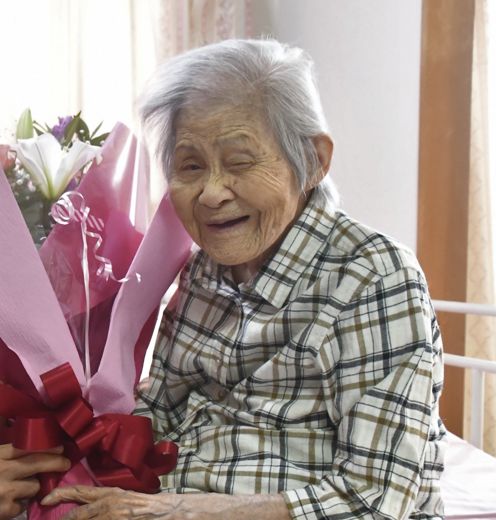 In September 2019, shortly before her 108th birthday. (Source: Yao City)