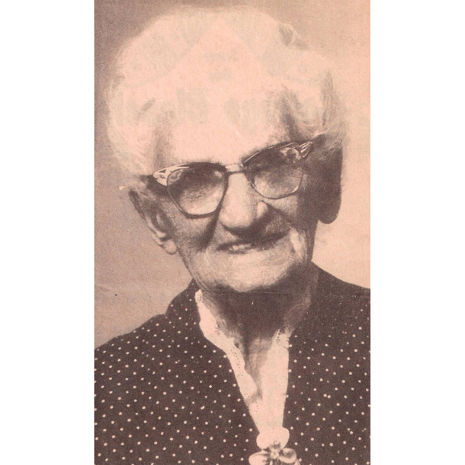 In 1983, aged 107/8. (Source: unknown newspaper)