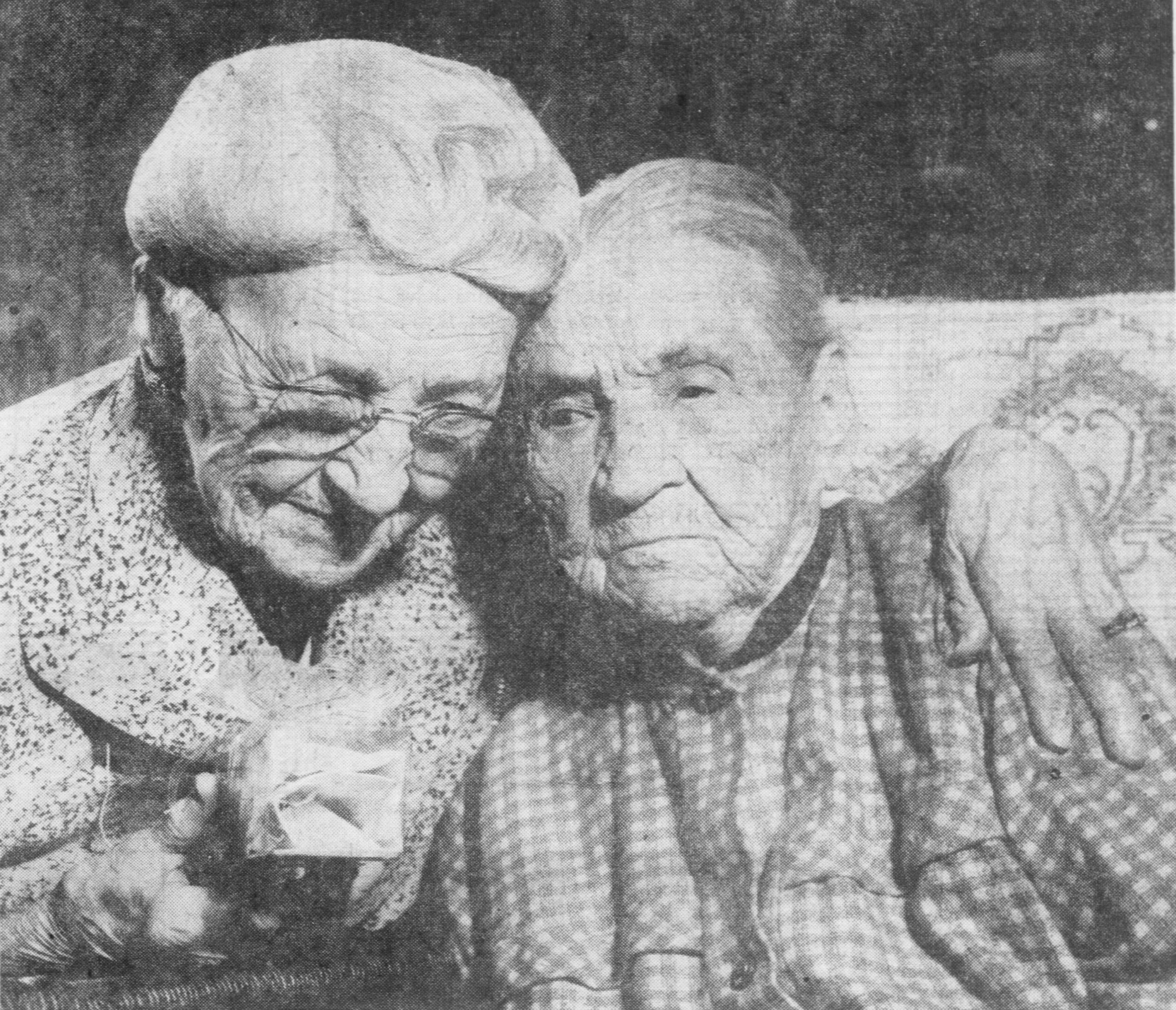 At the age of 106, with her 87-year-old daughter Ella (left). (Source: Detroit Free Press)