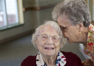 On her 111th birthday. (Source: Frederick News Post)