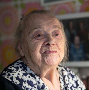At the age of 107. (Source: Falu-Kuriren)