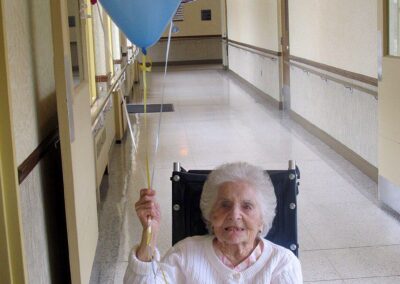 On her 111th birthday in 2014. (Source: WPXI-TV Pittsburgh)