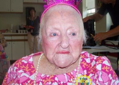 On her 111th birthday. (Source: x.com)