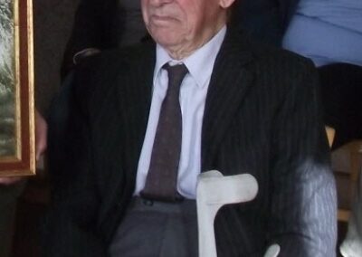 On his 100th birthday. (Source: Le Progrès)