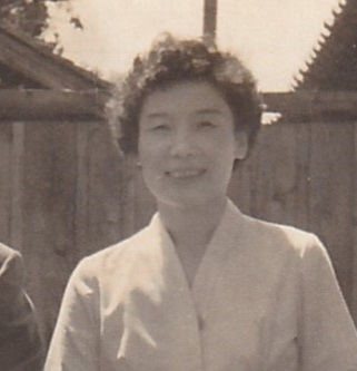 In the 1950s. (Source: Courtesy of her eldest son, Mr. Ichirō Honda.)