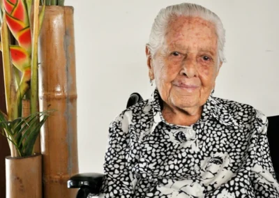 At the age of 109.