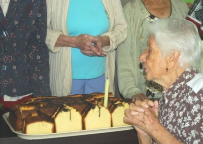 On her 107th birthday.