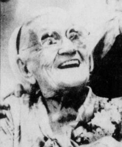 At the age of 105. (Source: Southern Illinoisan)