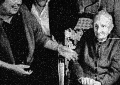 At the age of 108. (Source: Gazzetta del Sud)