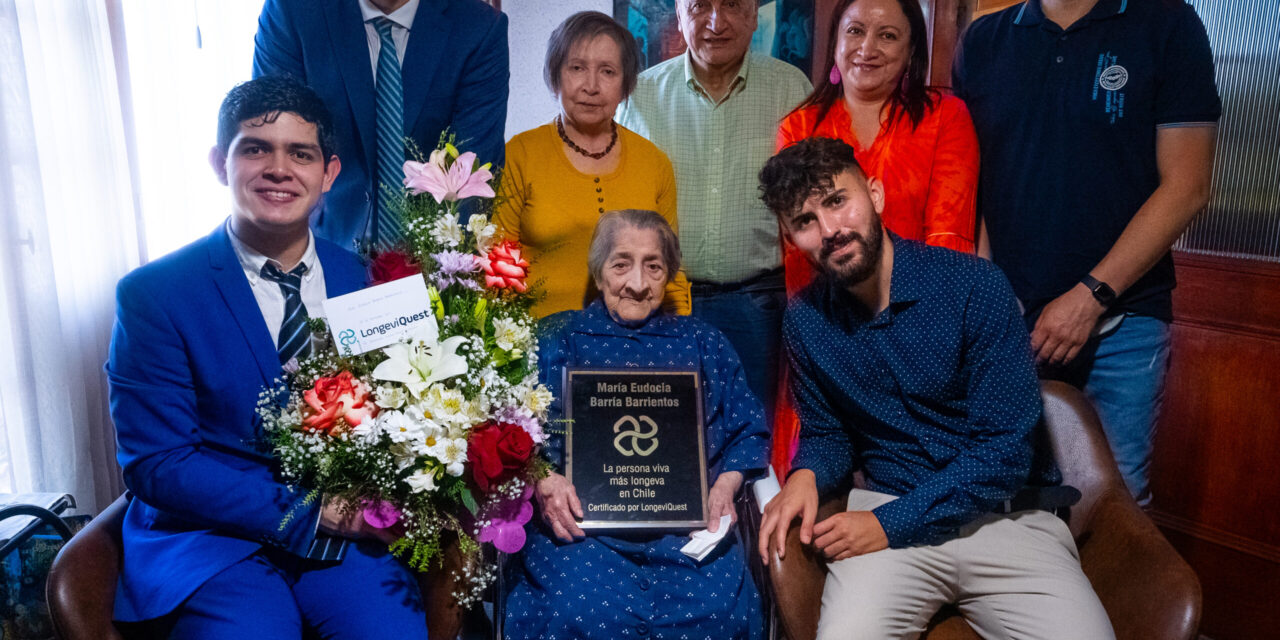 LongeviQuest Visits Oldest Living Person in Chile, Nearing the Age of 113