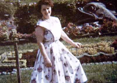 Pittaway in the 1950s on holiday in Belgium. (Source: Birmingham Live)