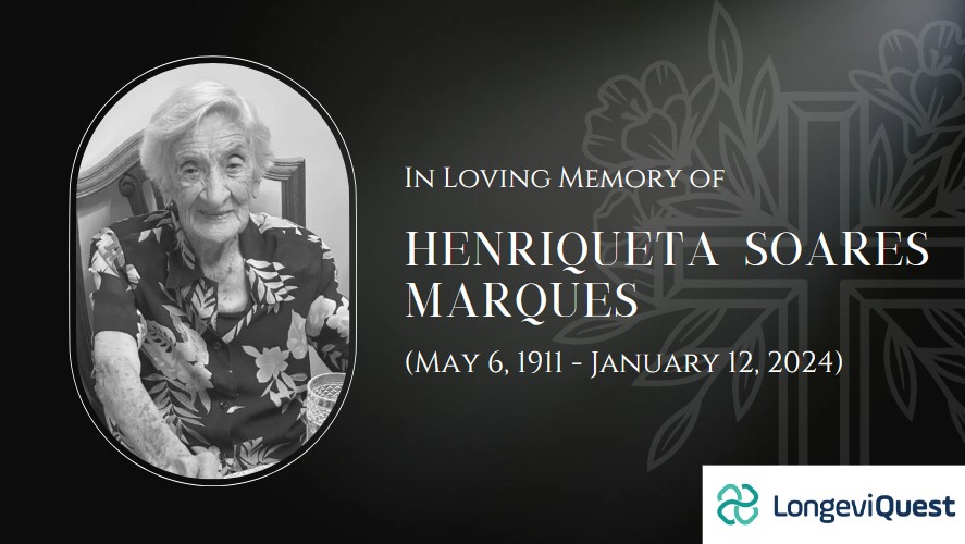 Henriqueta Soares Marques of São Paulo, Brazil Dies at 112