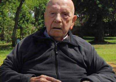 On his 108th birthday.