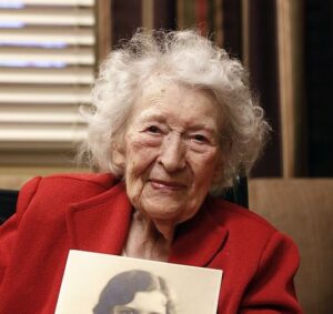 Shortly before her 110th birthday. (Source: Toledo Blade)