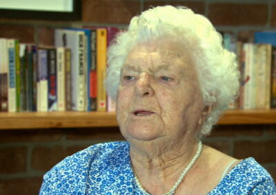 On her 110th birthday in 2019. (Source: 9News)