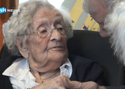 On her 110th birthday. (Source: NH Nieuws)