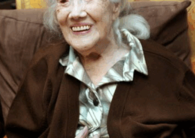 On her 110th birthday. (Source: Le Dauphiné Libéré)