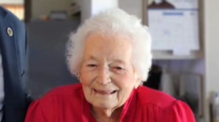Mary Lois Burkett 110th Birthday source: Hattiesburg's Mayor's Twitter Page