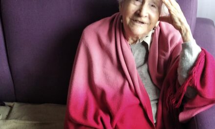 In February 2020, aged 107. (Source: Courtesy of the family / Facebook)