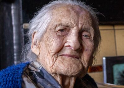 On her 110th birthday. (Source: Het Nieuwsblad)