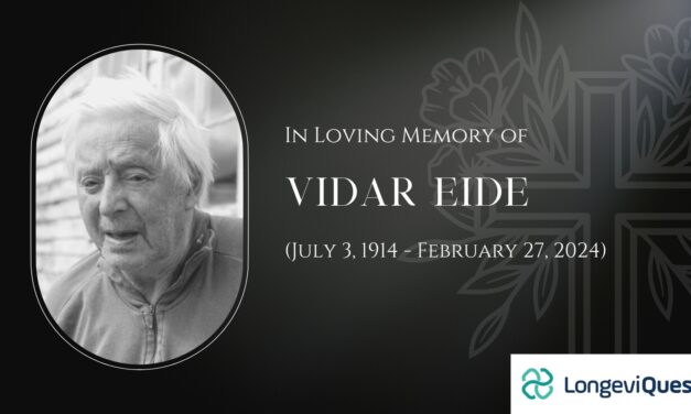 Vidar Eide, Norway’s Oldest Living Person, Dies at 109
