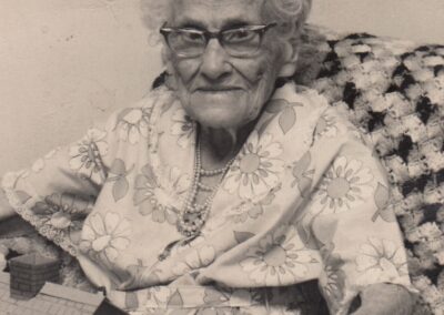 In 1974, aged 106. (Source: Find A Grave)