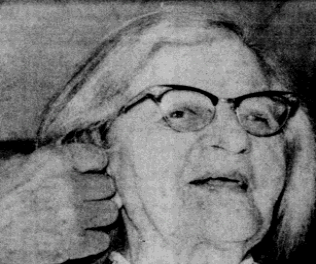 On her 100th birthday. (Source: Hanover Evening Sun)