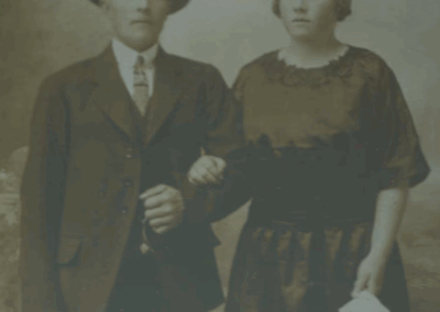 On her wedding day in 1923. (Source: fvn.no)