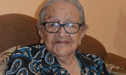 At the age of 103. (Source: Diario La Tribuna)