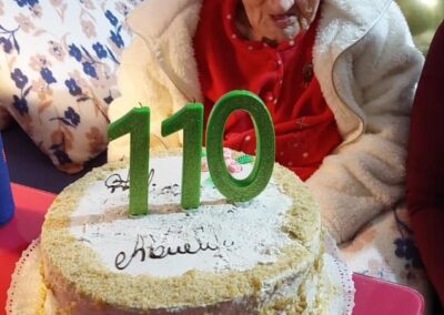 On her claimed 110th birthday in August 2023. (Source: Junta De Vecinos Cristobal Colon)