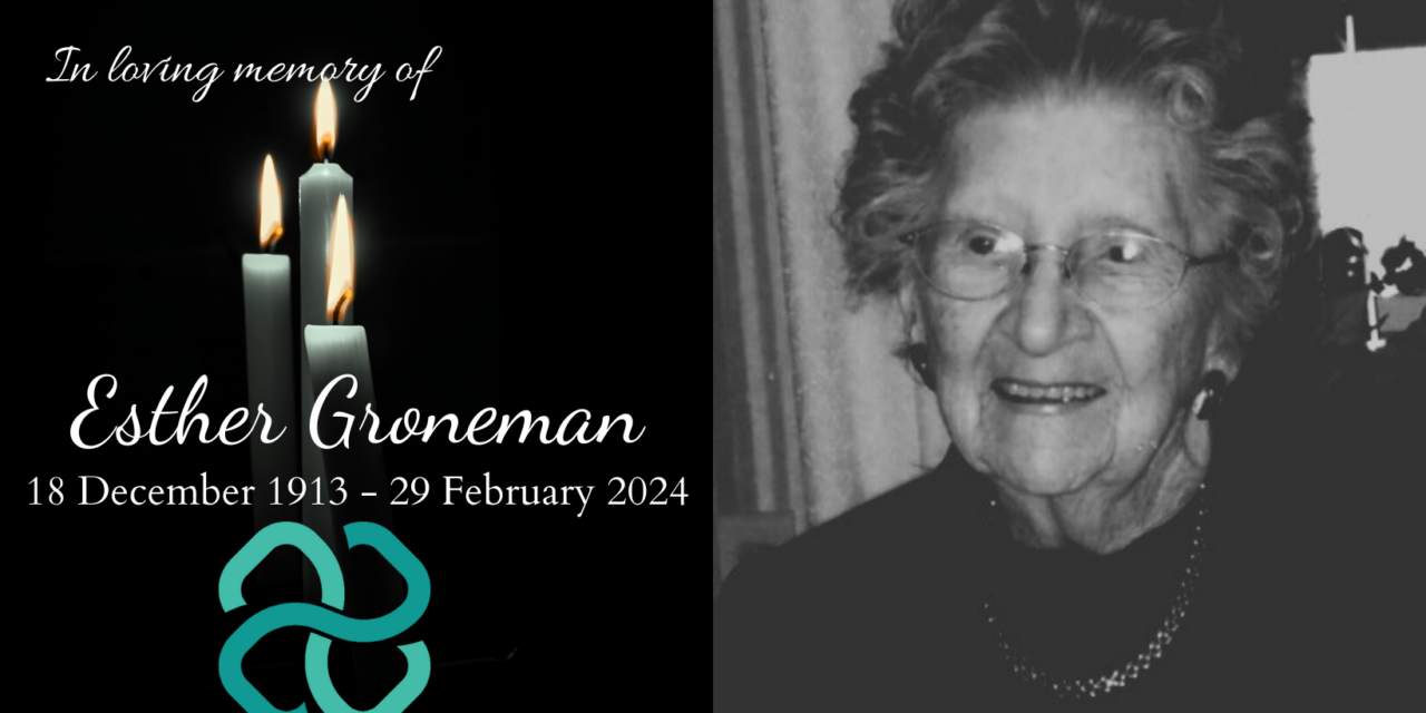 Esther Groneman of the United States, Passed Away at 110