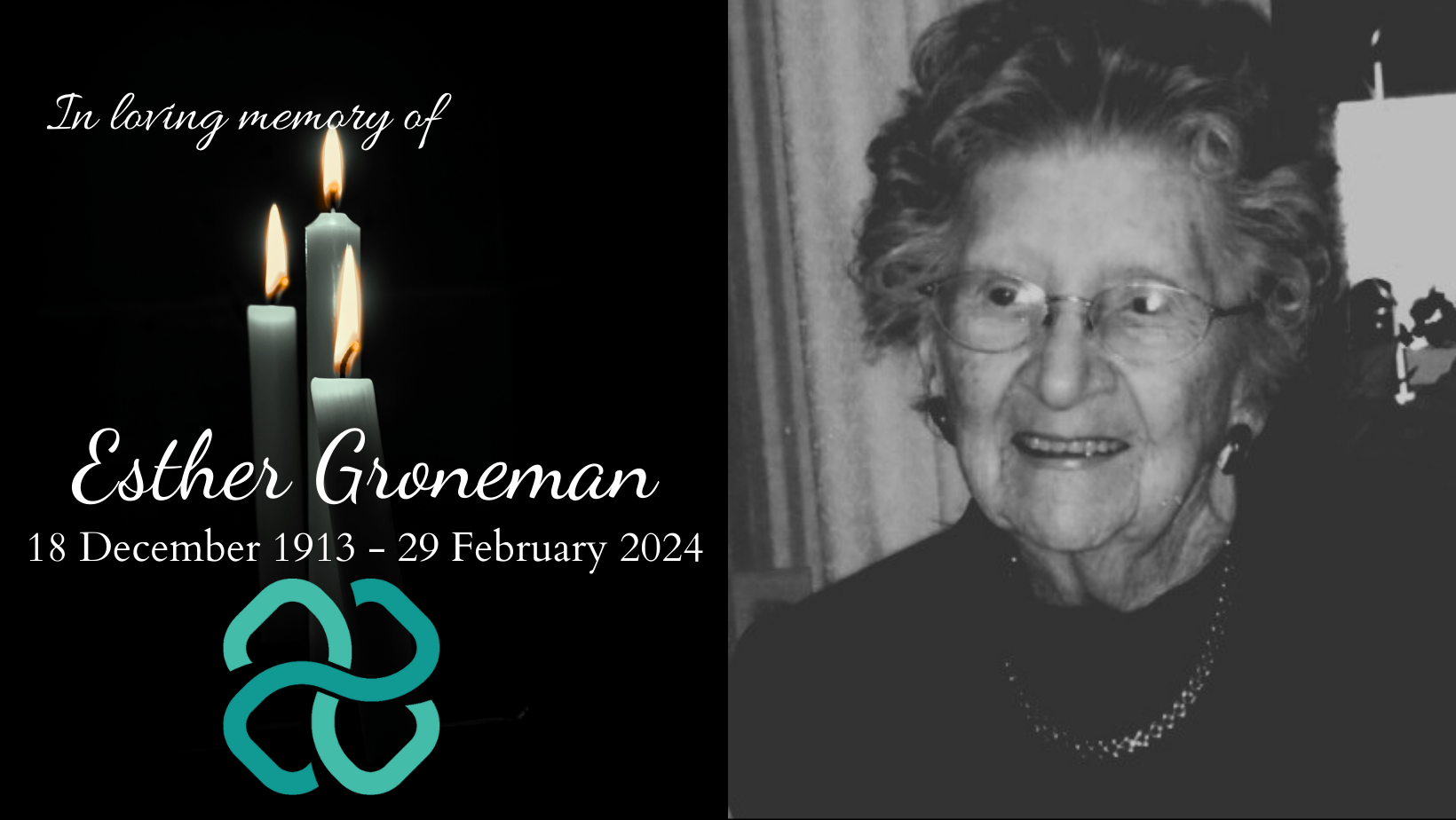 In Loving Memory of Esther Groneman