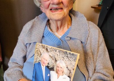 On her 112th birthday in 2026. (Source: Facebook / Mayor of Medway)