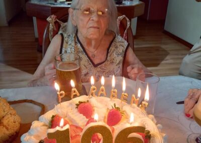 On her 106th birthday. (Source: Courtesy of the nursing home)