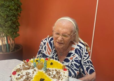 On her 109th birthday. (Source: Courtesy of the nursing home)