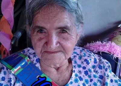On her 102nd birthday. (Source: Reubicacion 2 Chalatenango El Salvador)