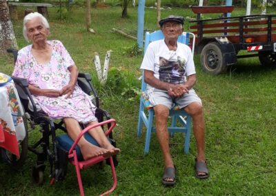 At the age of 106, along with his 96-year-old wife. (Source: Courtesy of the family)