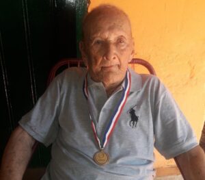 In June 2023, aged 108. (Source: ABC Color)