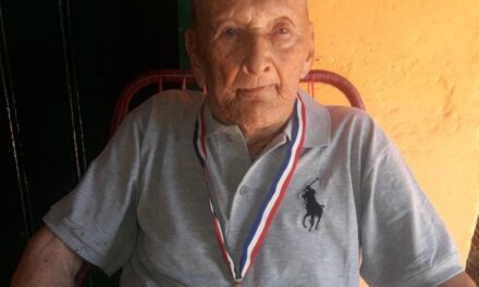 In June 2023, aged 108. (Source: ABC Color)