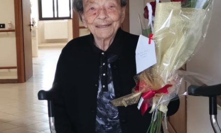 On her 107th birthday. (Source: Cronache Maceratesi)