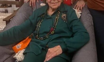 On her 109th birthday. (Source: Aprilia News)