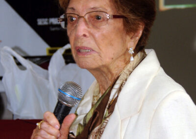 At the age of 104.