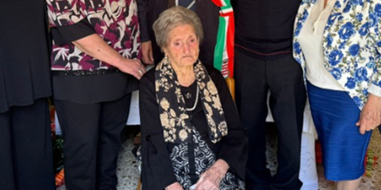 Sicily’s Second-Oldest Person turns 111