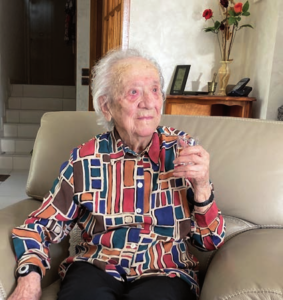 At the age of 107. (Source: Saint-Symphorien-d'Ozon)