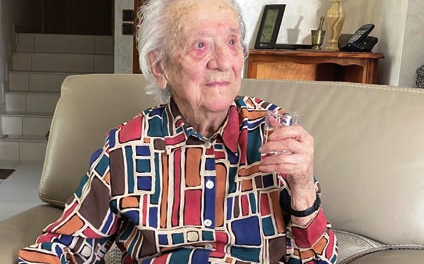 At the age of 107. (Source: Saint-Symphorien-d'Ozon)