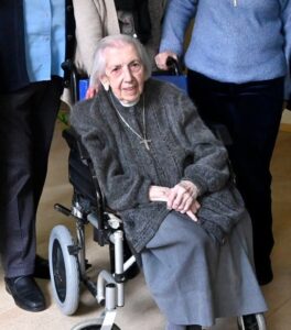 On her 110th birthday. (Source: Twitter/Gema Igual Ortiz)